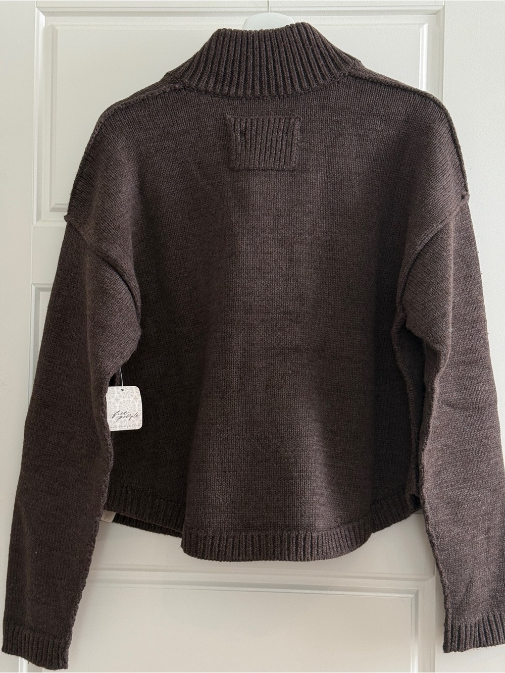 Free people we the free on the isle cardigan brown NWT - Picture 10 of 10